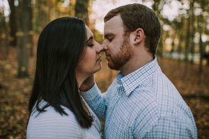 Holcomb Gardens Fall Engagement